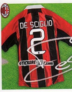 Sticker 2 - autografo - A.C. Milan 2012-2013 n. 181 - Footprint