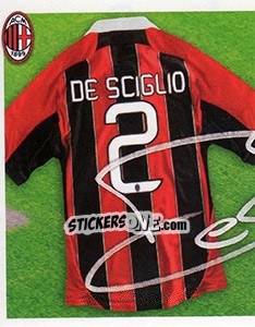 Figurina 2 - autografo - A.C. Milan 2012-2013 - Footprint