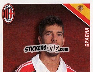 Sticker Didac Vila in azione - A.C. Milan 2012-2013 - Footprint