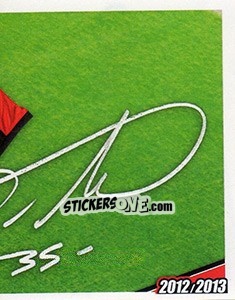 Sticker 35 - autografo - A.C. Milan 2012-2013 - Footprint