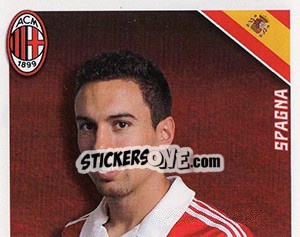 Sticker Adria Carmona in azione - A.C. Milan 2012-2013 n. 219 - Footprint