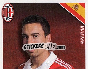 Sticker Adria Carmona in azione - A.C. Milan 2012-2013 - Footprint