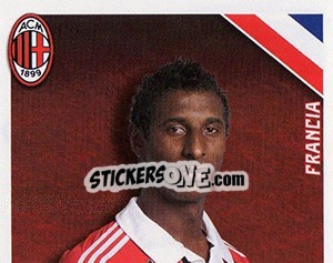 Sticker Kevin Constant in azione - A.C. Milan 2012-2013 n. 224 - Footprint