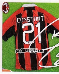 Sticker 21 - autografo - A.C. Milan 2012-2013 n. 226 - Footprint