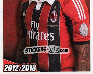 Sticker Nigel De Jong in azione