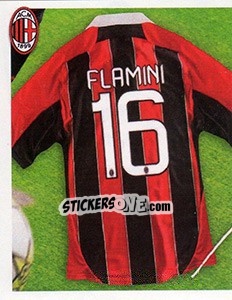 Sticker 16 - autografo - A.C. Milan 2012-2013 n. 241 - Footprint