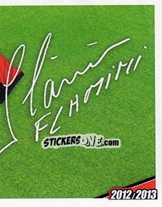 Cromo 16 - autografo - A.C. Milan 2012-2013 - Footprint