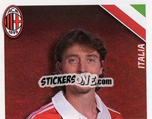 Sticker Riccardo Montolivo in azione - A.C. Milan 2012-2013 - Footprint