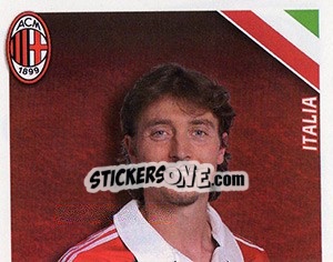 Figurina Riccardo Montolivo in azione - A.C. Milan 2012-2013 n. 244 - Footprint