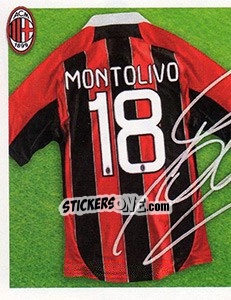 Figurina 18 - autografo - A.C. Milan 2012-2013 - Footprint