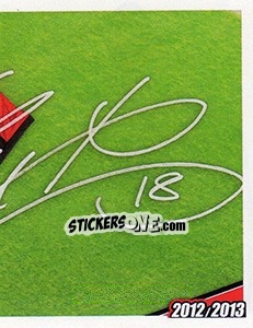 Sticker 18 - autografo - A.C. Milan 2012-2013 - Footprint