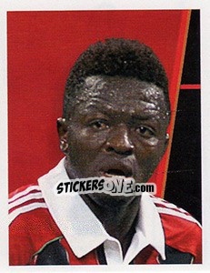 Sticker Sulley Muntari - A.C. Milan 2012-2013 n. 248 - Footprint