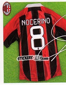 Cromo 8 - autografo - A.C. Milan 2012-2013 - Footprint