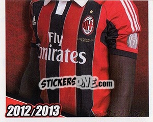 Figurina Rodney Strasser in azione - A.C. Milan 2012-2013 - Footprint