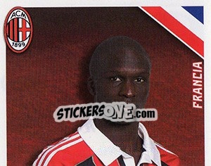 Sticker Bakaye Traore in azione - A.C. Milan 2012-2013 n. 264 - Footprint
