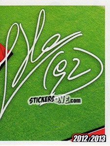 Sticker 92 - autografo - A.C. Milan 2012-2013 - Footprint