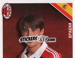 Sticker Krkic Bojan in azione - A.C. Milan 2012-2013 - Footprint