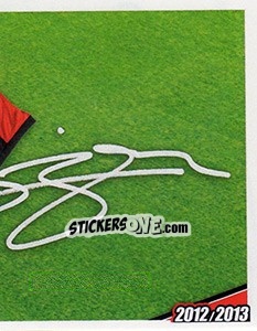 Cromo 22 - autografo - A.C. Milan 2012-2013 - Footprint