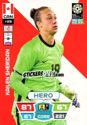 Sticker Kailen Sheridan - FIFA Women's World Cup 2023. Adrenalyn XL
 - Panini
