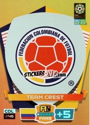 Sticker Emblem - FIFA Women's World Cup 2023. Adrenalyn XL
 n. 46 - Panini