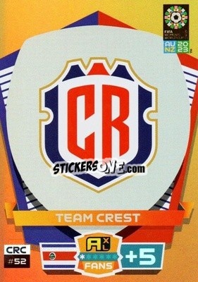 Sticker Emblem - FIFA Women's World Cup 2023. Adrenalyn XL
 n. 52 - Panini
