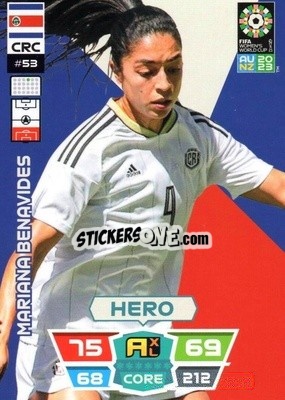 Sticker Mariana Benavides - FIFA Women's World Cup 2023. Adrenalyn XL
 n. 53 - Panini
