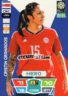 Sticker Cristin Granados - FIFA Women's World Cup 2023. Adrenalyn XL
 n. 54 - Panini