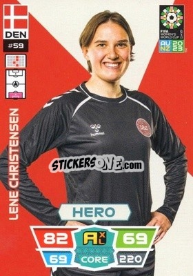 Sticker Lene Christensen - FIFA Women's World Cup 2023. Adrenalyn XL
 - Panini
