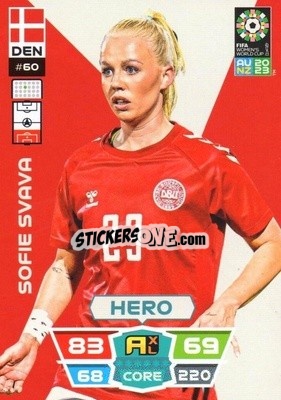 Sticker Sofie Svaja - FIFA Women's World Cup 2023. Adrenalyn XL
 - Panini