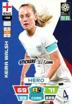 Sticker Keira Walsh - FIFA Women's World Cup 2023. Adrenalyn XL
 - Panini
