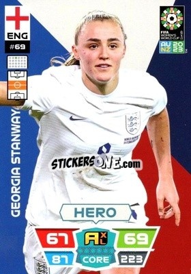 Sticker Georgina Stamway - FIFA Women's World Cup 2023. Adrenalyn XL
 - Panini