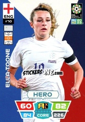 Sticker Ella Toone - FIFA Women's World Cup 2023. Adrenalyn XL
 - Panini