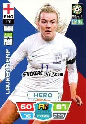 Sticker Lauren Hemp - FIFA Women's World Cup 2023. Adrenalyn XL
 - Panini