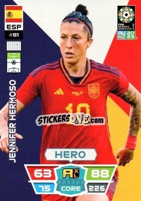Sticker Jennifer Hermoso - FIFA Women's World Cup 2023. Adrenalyn XL
 - Panini