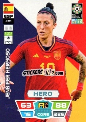 Cromo Jennifer Hermoso - FIFA Women's World Cup 2023. Adrenalyn XL
 - Panini