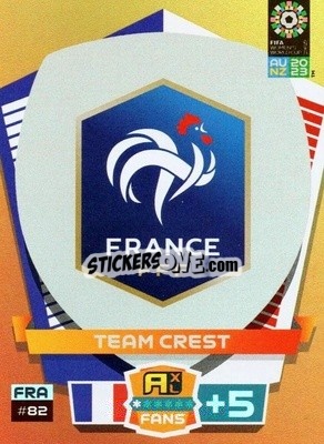 Sticker Emblem - FIFA Women's World Cup 2023. Adrenalyn XL
 n. 82 - Panini