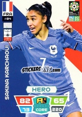 Sticker Sakina Karchaoui - FIFA Women's World Cup 2023. Adrenalyn XL
 - Panini