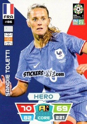 Sticker Sandie Toletti - FIFA Women's World Cup 2023. Adrenalyn XL
 - Panini