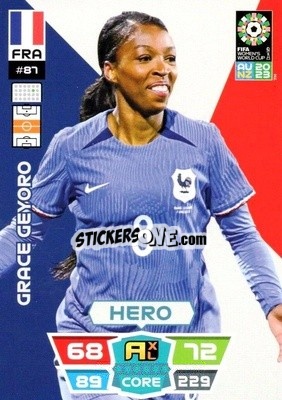 Sticker Grace Geyoro - FIFA Women's World Cup 2023. Adrenalyn XL
 n. 87 - Panini