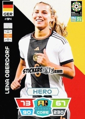 Sticker Lena Oberdorf - FIFA Women's World Cup 2023. Adrenalyn XL
 - Panini
