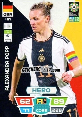 Sticker Alexandra Popp - FIFA Women's World Cup 2023. Adrenalyn XL
 - Panini