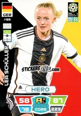 Sticker Lea Schüller - FIFA Women's World Cup 2023. Adrenalyn XL
 n. 99 - Panini