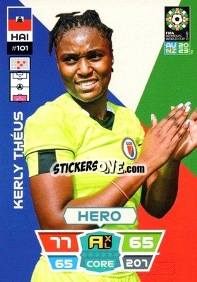 Figurina Kerly Théus - FIFA Women's World Cup 2023. Adrenalyn XL
 - Panini