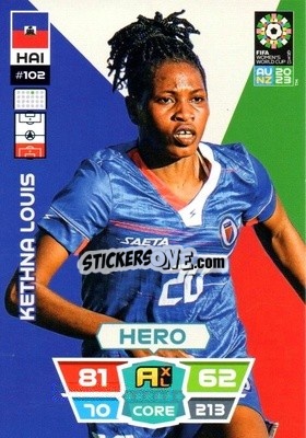 Cromo Kethna Louis - FIFA Women's World Cup 2023. Adrenalyn XL
 - Panini