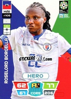 Sticker Roselord Borgella - FIFA Women's World Cup 2023. Adrenalyn XL
 - Panini