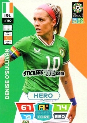 Sticker Denise O'Sullivan - FIFA Women's World Cup 2023. Adrenalyn XL
 - Panini