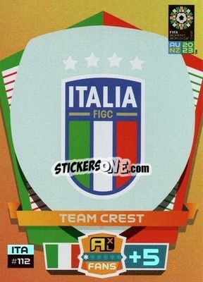 Sticker Emblem - FIFA Women's World Cup 2023. Adrenalyn XL
 - Panini