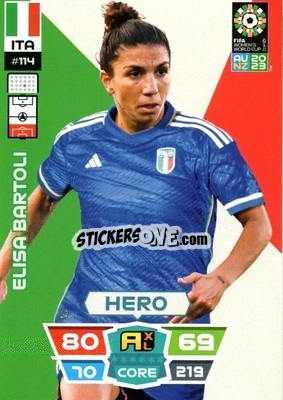 Cromo Elisa Bartoli - FIFA Women's World Cup 2023. Adrenalyn XL
 - Panini