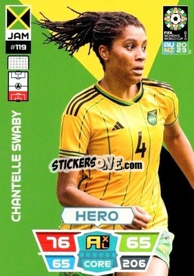 Figurina Chantelle Swaby - FIFA Women's World Cup 2023. Adrenalyn XL
 - Panini