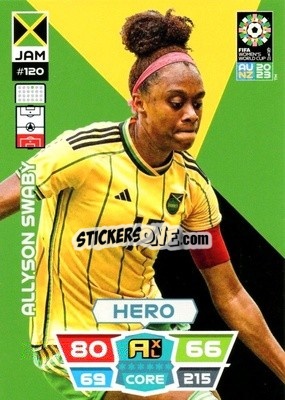 Sticker Allyson Swaby - FIFA Women's World Cup 2023. Adrenalyn XL
 - Panini